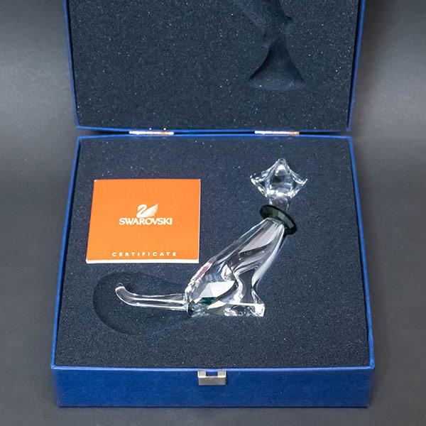 スワロフスキー レア　猫 キャット ダイアン シャム猫 ガラス ねこ グッズ スワロフスキー レア 猫 キャット ダイアン シャム猫 ガラス ねこ