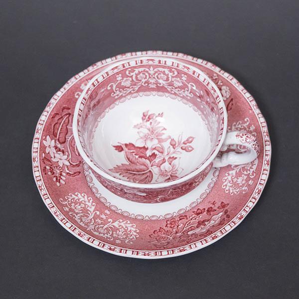 スポード　ピンクカミラ　プレート　4枚セット Spode スポード ピンクカミラ ティーカップ＆ソーサー : SELECTORS