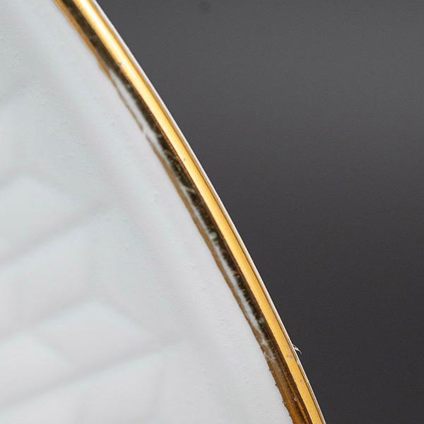 ロールストランド 白磁金彩 21cmプレート | Rorstrand | 04