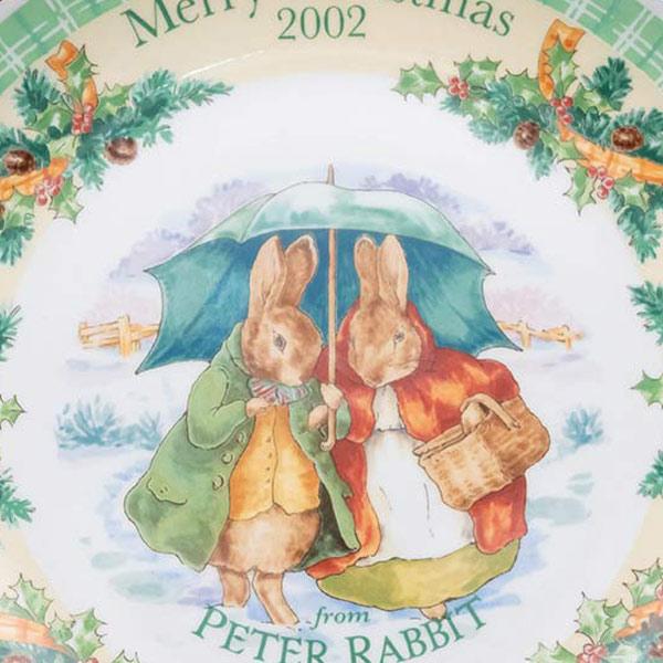 WEDGWOOD ウェッジウッド ピーターラビット クリスマスプレート