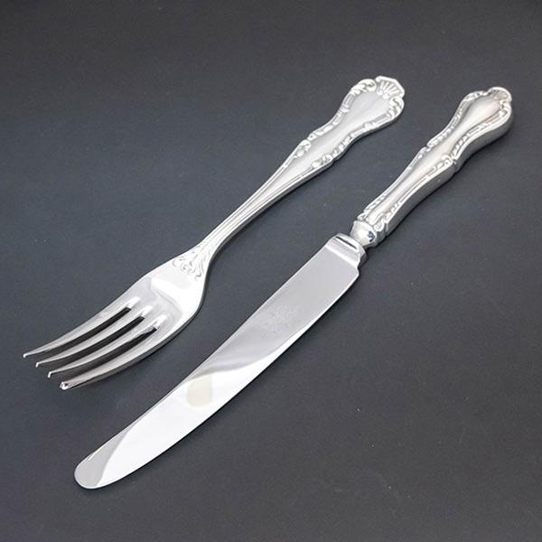 マッピン＆ウェッブ ラッセルパターン  テーブルナイフ＆フォークセット（マッピンプレート） | ブランド登録なし