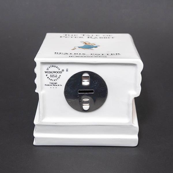 WEDGWOOD（ウェッジウッド） ピーターラビット ブックエンド型 貯金箱