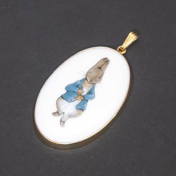ピーターラビット　ペンダント　シルバー WEDGWOOD ウェッジウッド ピーターラビット ペンダントトップ
