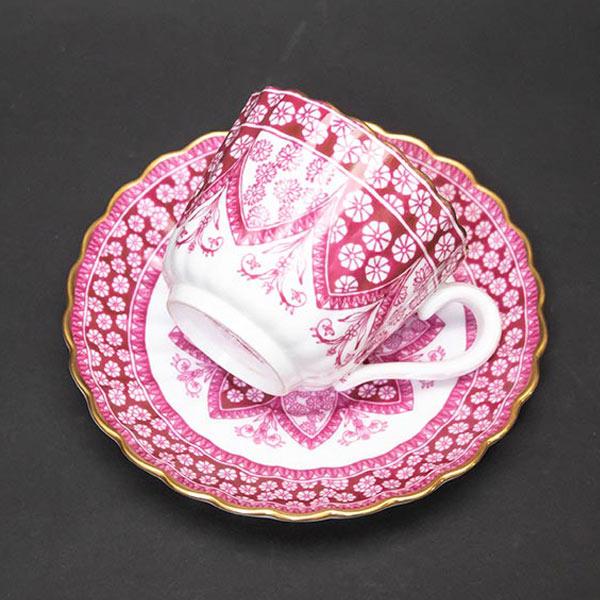 スポード プリムローズ（ローズ） コーヒーカップ＆ソーサー | Spode | 03