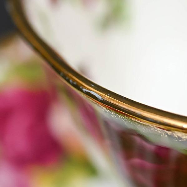 ロイヤル・アルバート オールドカントリーローズ ティーカップ＆ソーサー（エイボン） ※金彩剥げ | Royal Albert | 04