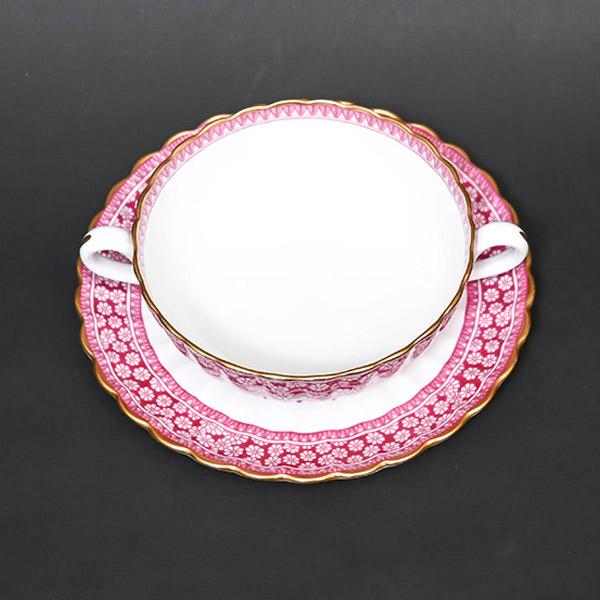 スポード プリムローズ（ローズ） スープカップ＆ソーサー | Spode | 02