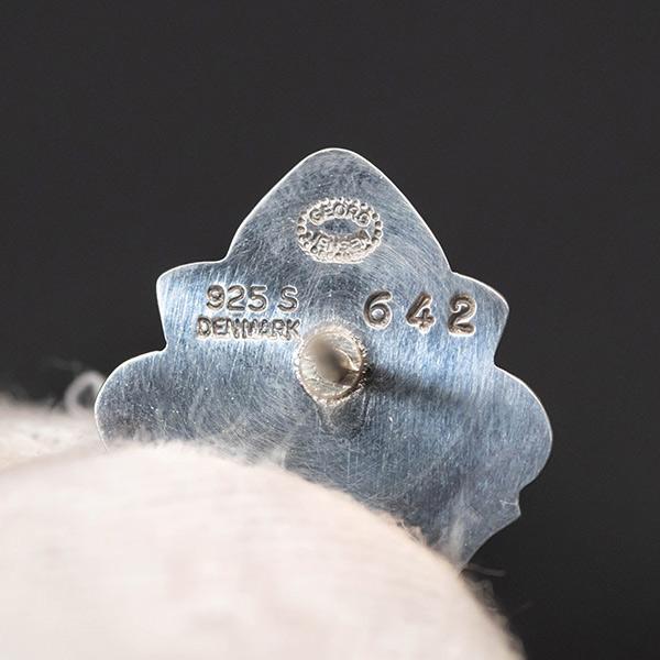 Georg Jensen（ジョージ ジェンセン） エコーン ピンブローチ