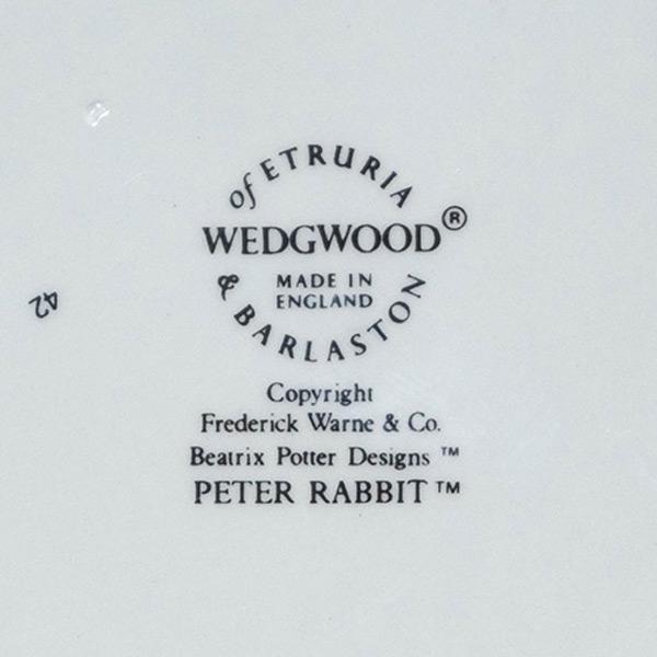 ウェッジウッド ピーターラビット 18cmプレート（5枚セット） ※旧刻印 | WEDGWOOD | 03