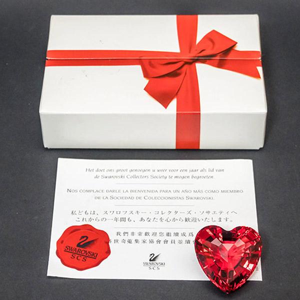 スワロフスキー SCS会員リニューアルギフト ハート（レッド） | SWAROVSKI | 06