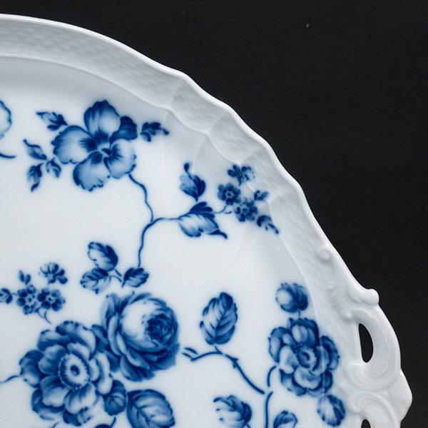 リチャード・ジノリ ローズブルー ハンドル付きケーキプレート | Richard Ginori | 02