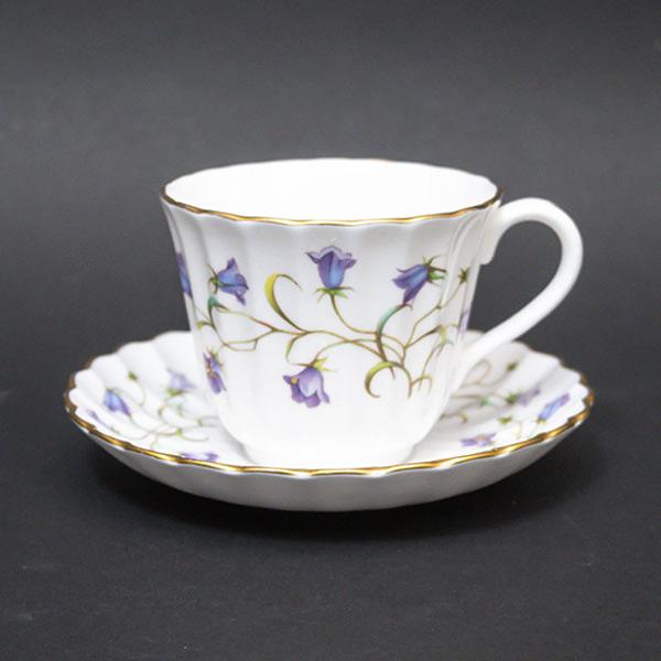 スポード カンタベリー ティーカップ＆ソーサー（トール）ペア ※金彩微細剥げ | Spode | 01