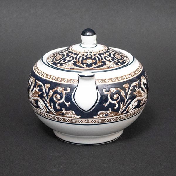 ウェッジウッド フロレンティーンダークブルー シュガーボックス（Lサイズ） | WEDGWOOD | 01