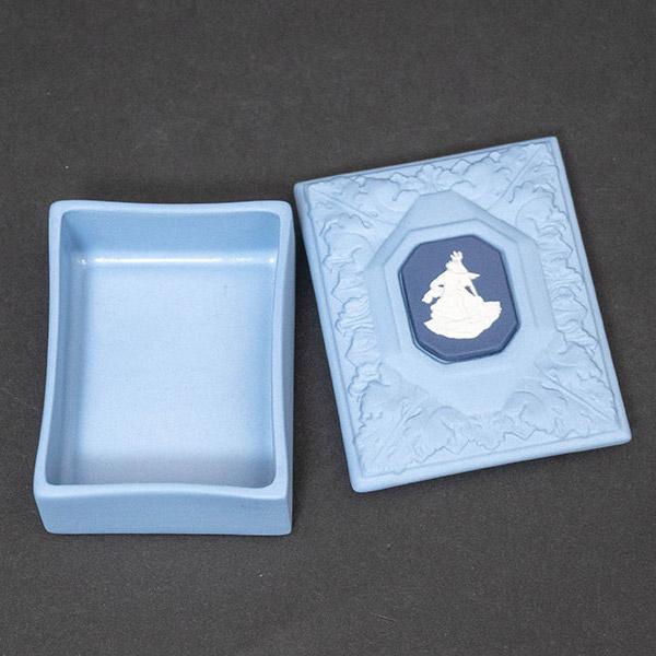 ウェッジウッド ジャスパー（ペールブルー×ロイヤルブルー） スクエアボックス | WEDGWOOD | 02