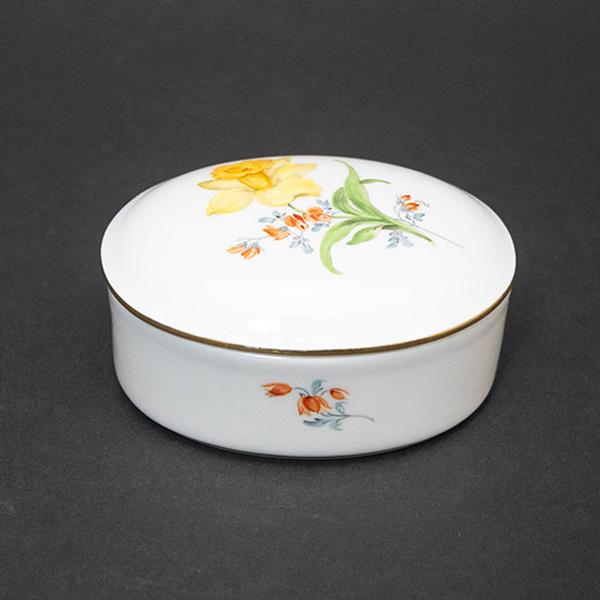 マイセン ベーシックフラワー（二つ花） オーバルボックス | マイセン | 01