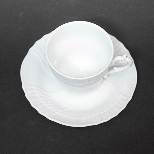 リチャードジノリ　ベッキオ・ホワイト ティーC/S 2客 2客、5客に分割可能！リチャードジノリ ベッキオホワイトカップ