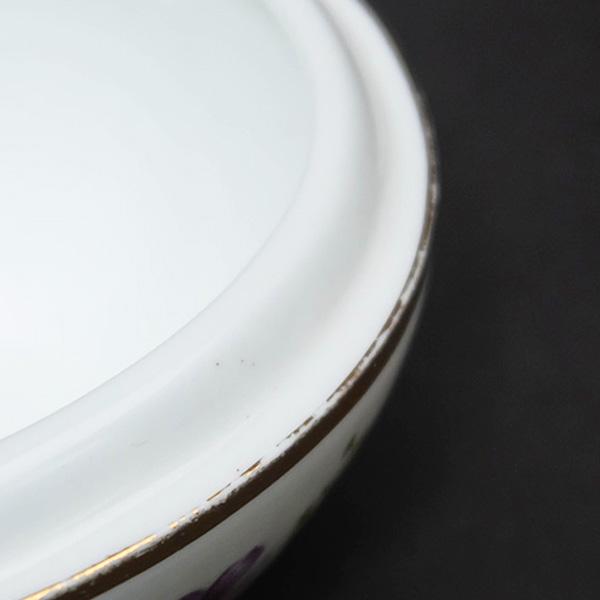 ハマースレイ ヴィクトリアンバイオレット 卵形ボックス ※金彩剥げ | ブランド登録なし | 06