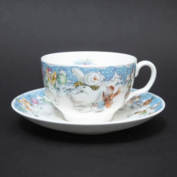 ロイヤル・ドルトン スノーマン（パーティータイム） ティーカップ＆ソーサー | ROYAL DOULTON