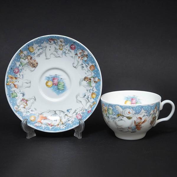 ロイヤル・ドルトン スノーマン（パーティータイム） ティーカップ＆ソーサー | ROYAL DOULTON | 02