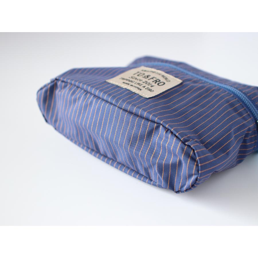 TO&FRO AMENITY POUCH アメニティポーチ 縦型 50mlボトル 撥水 防水