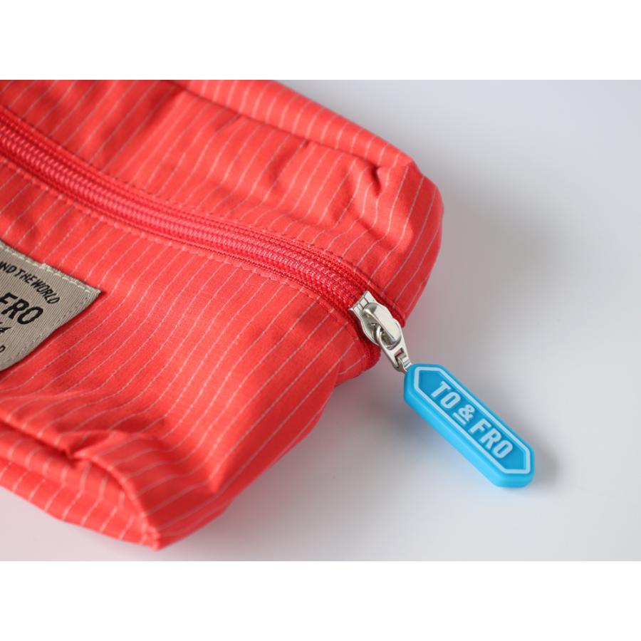 TO&FRO AMENITY POUCH アメニティポーチ 縦型 50mlボトル 撥水 防水