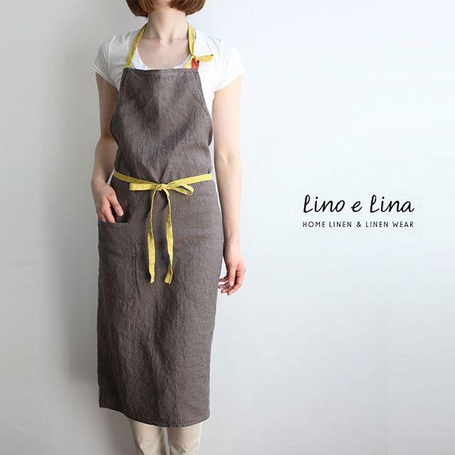 Lino e Lina フルエプロン マノン・ターキッシュカフェ : 雑貨の