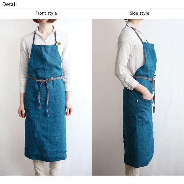 Lino e Lina（リーノエリーナ） フルエプロン マノン