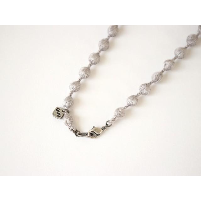 000 (トリプル・オゥ) スフィア シルク メタルコンビ グレー×シルバー