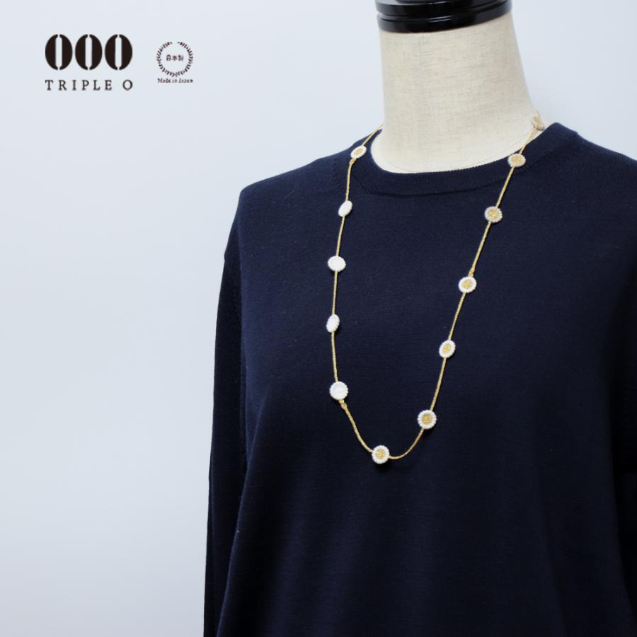 トリプルオゥ ポルカドットネックレス アクセサリー ne004 マルチ