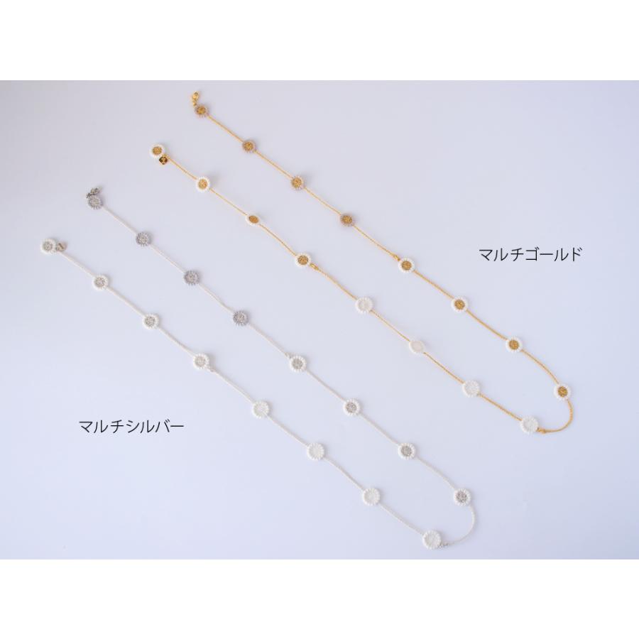 トリプルオゥ ポルカドットネックレス アクセサリー ne004 マルチ