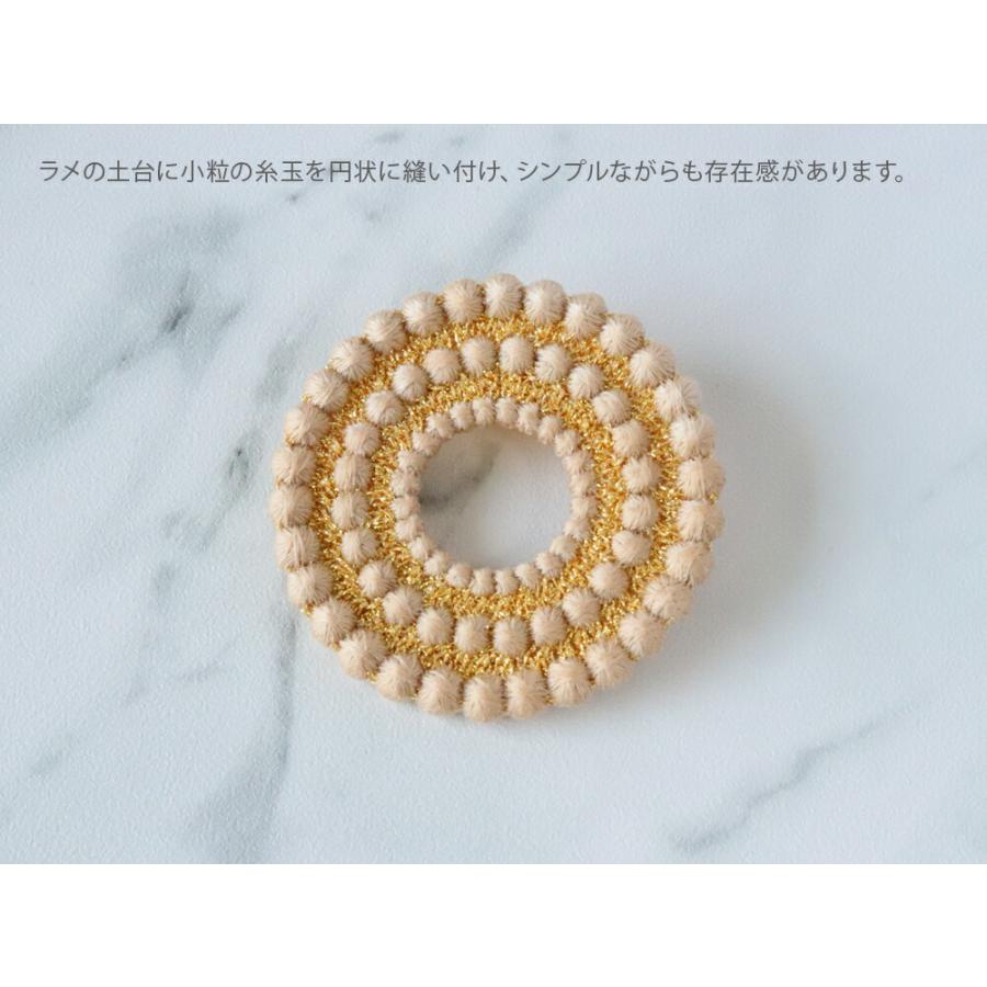 000 トリプル・オゥ ディスクブローチ TRIPLE O トリプルオゥ ゴールド シルバー ブラック |  | 02