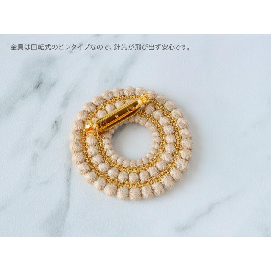 000 トリプル・オゥ ディスクブローチ TRIPLE O トリプルオゥ ゴールド シルバー ブラック |  | 03