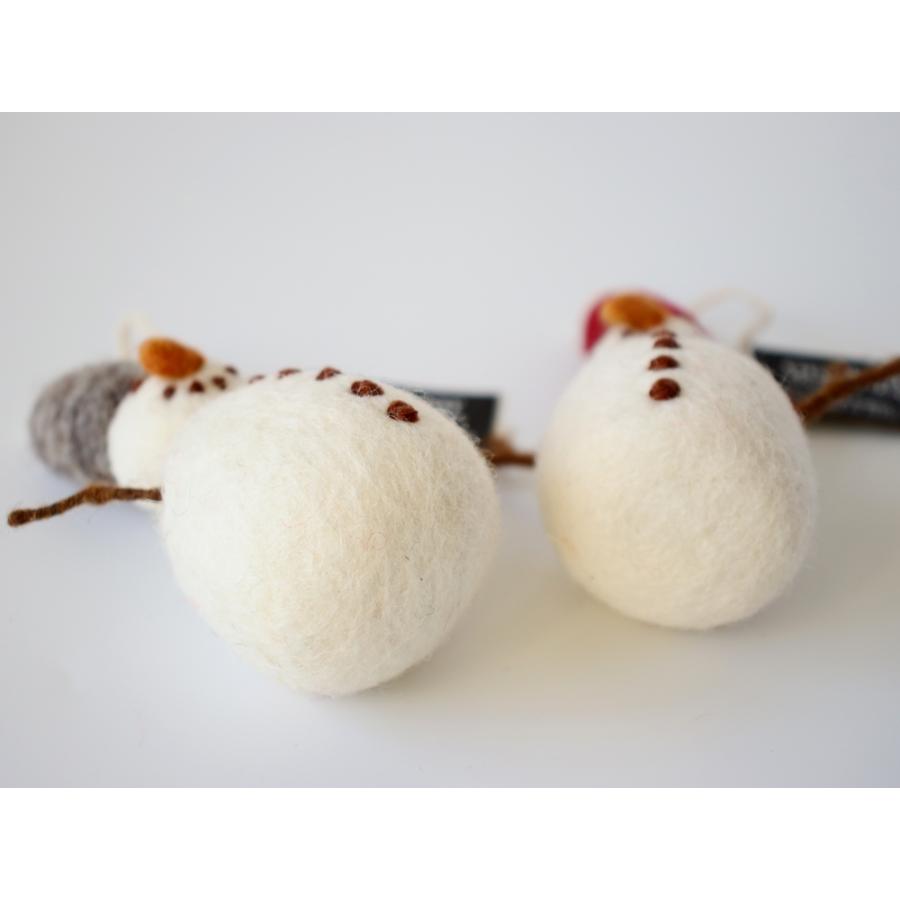 Gry＆Sif グライアンドシフ オーナメント スノーマン ハット フェルト