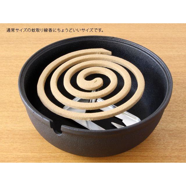 及源鋳造 手まり蚊やり 大 電気式蚊取り器用 OIGEN 南部鉄器 : 雑貨の