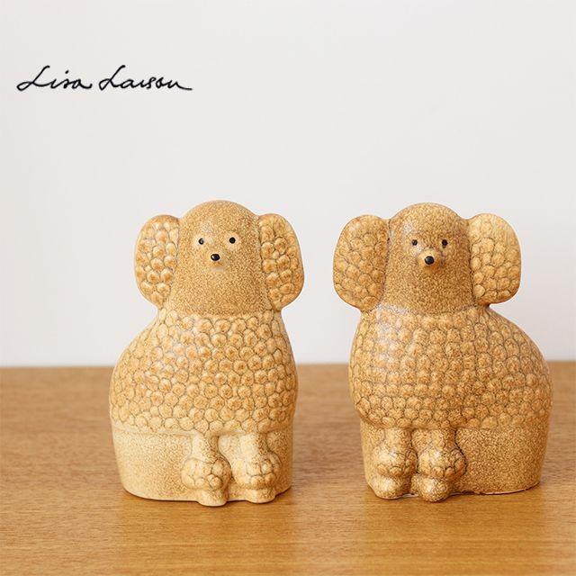 Lisa Larson リサ ラーソン オブジェ Poodle プードル ミニサイズ ブラウン It06 032 雑貨のお店セレクト ペンギン 通販 Yahoo ショッピング