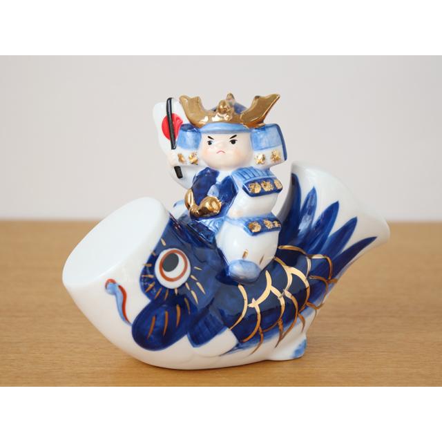 薬師窯 染錦鯉のぼり大将 |  | 02