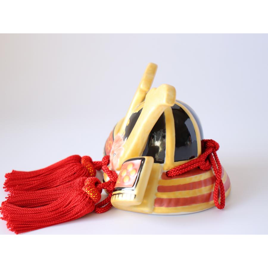 九谷焼 5号兜 金彩 五月人形 コンパクト おしゃれ 陶器  兜飾り 初節句 端午の節句 こどもの日 |  | 04