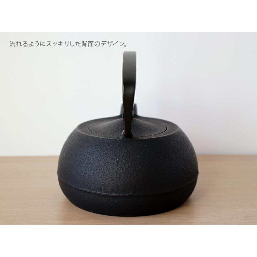 南部鉄器 壱鋳堂 ITCHU-DO 鉄瓶 キャストアイアンケトル 0.7L 黒仕上げ さび茶仕上げの画像