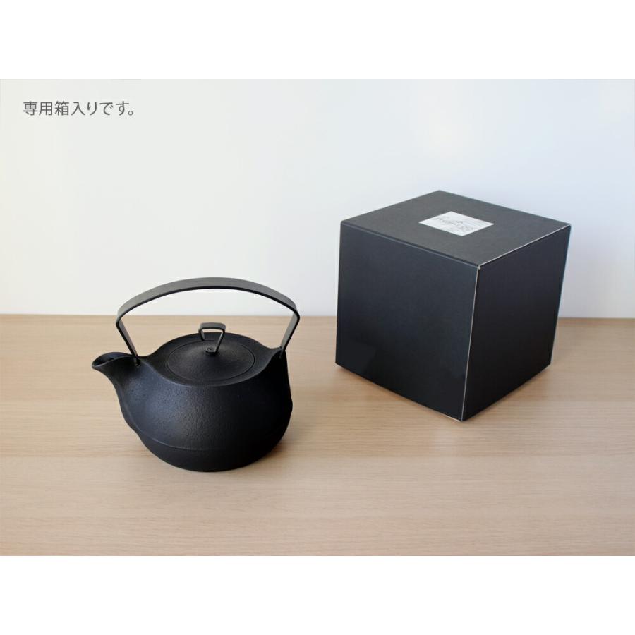 壱鋳堂造 中村義隆デザイン ティーポット 刷毛目0.4リットル 壱鋳堂