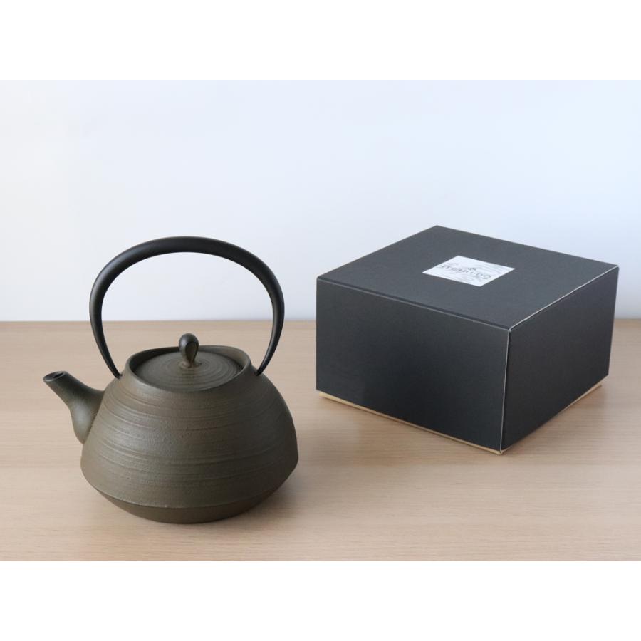 壱鋳堂 ITCHU-DO 鉄瓶 刷毛目 黒 さび茶 1.3L 南部鉄器 51008 : 雑貨の