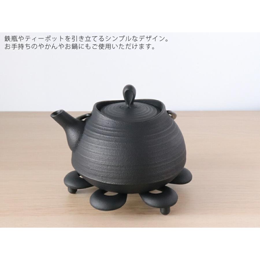 壱鋳堂 ITCHU-DO トリベット 六花 鍋敷き 南部鉄器 日本製 RIKKA