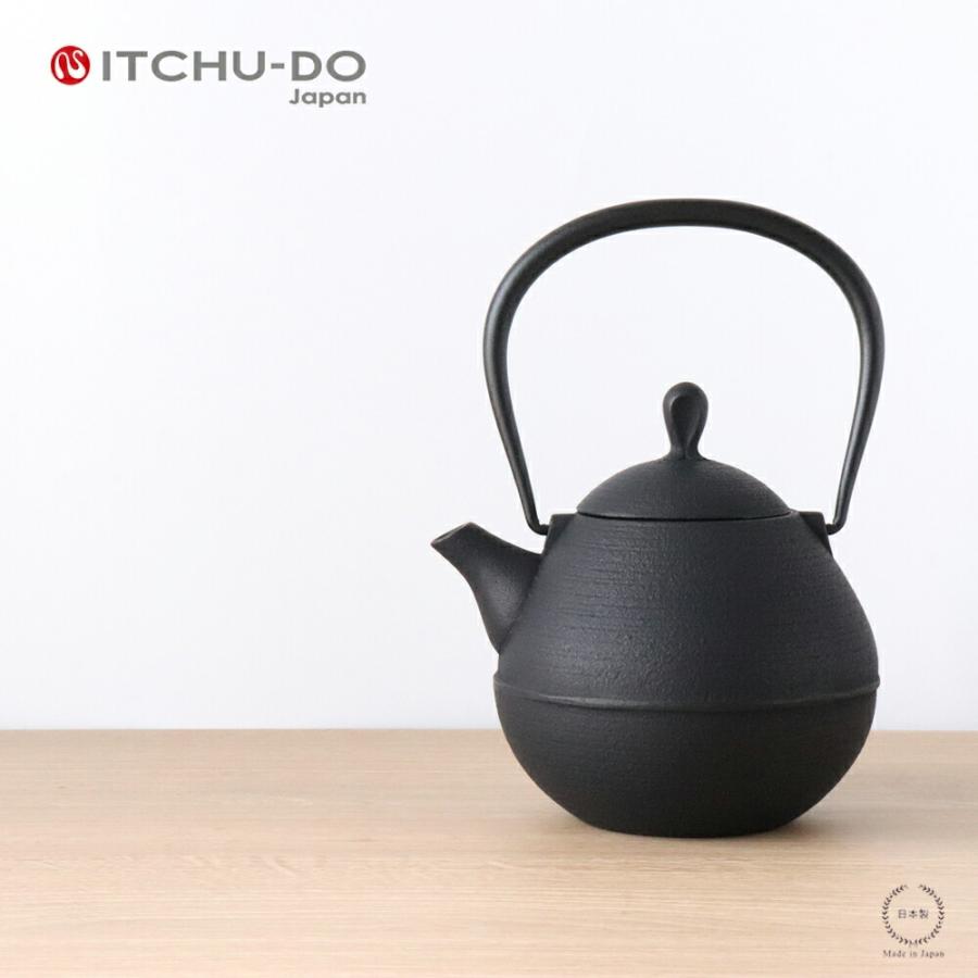 壱鋳堂 ITCHU-DO 鉄瓶 丸雫 0.65L 南部鉄器 51102 : 雑貨のお店