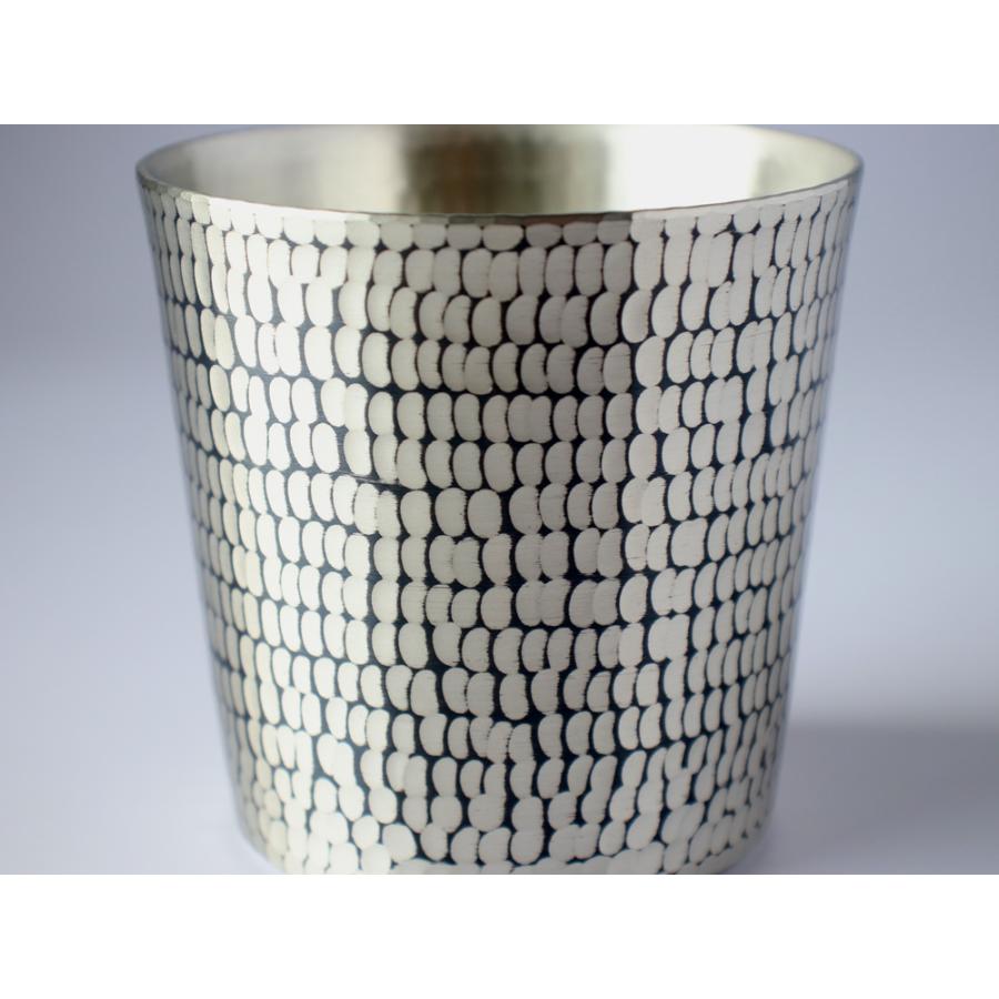 新光金属 新光堂 鎚目 手打ちロックカップ 錫被 すずかずき 340ml 銅