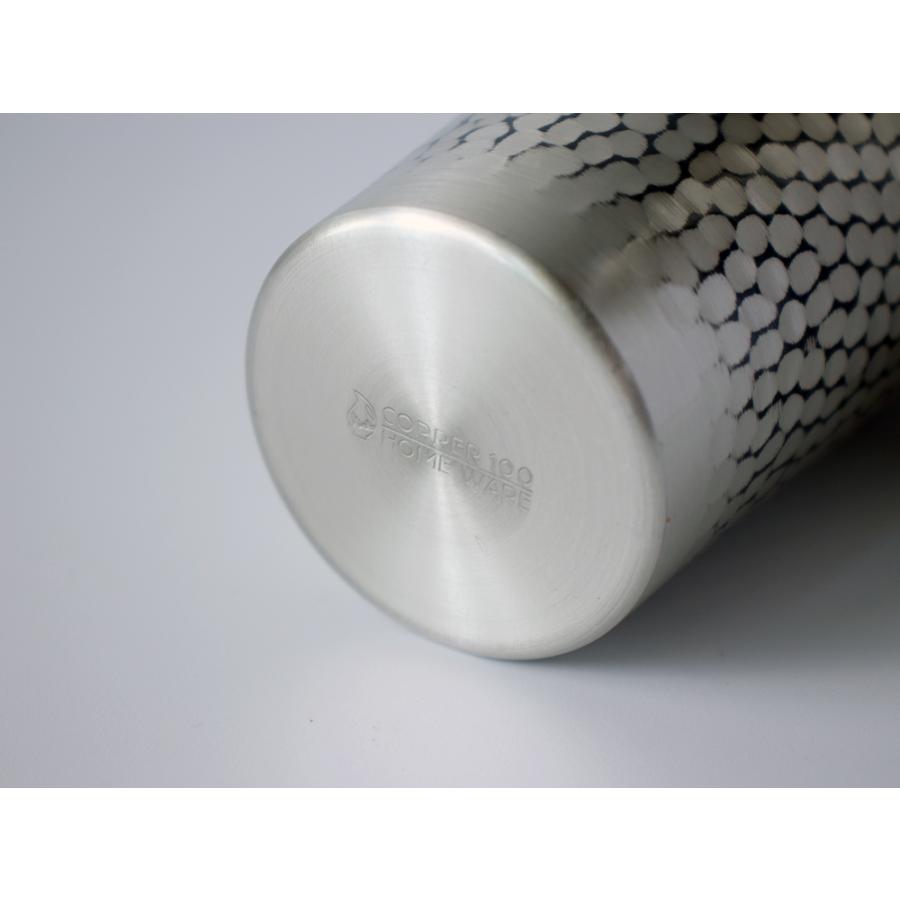 新光金属 新光堂 鎚目 タンブラー 錫被 すずかずき 350ml 銅 COPPER100