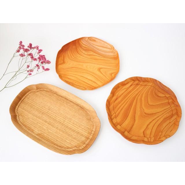 四十沢木材工芸 KITO 長木瓜盆 大 : 雑貨のお店セレクト・ペンギン