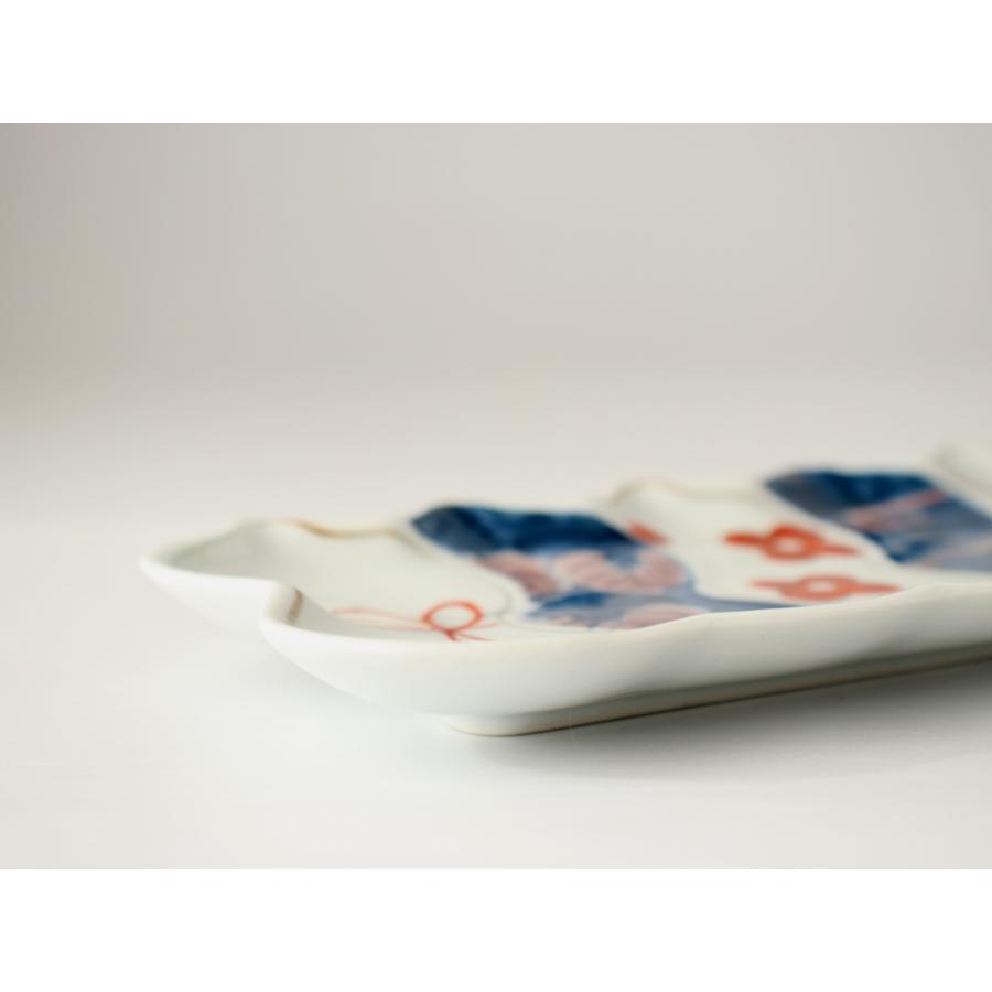 六瓢皿 伊万里ひょうたん 徳永製陶所 徳七窯 21cm 電子レンジ 食洗器