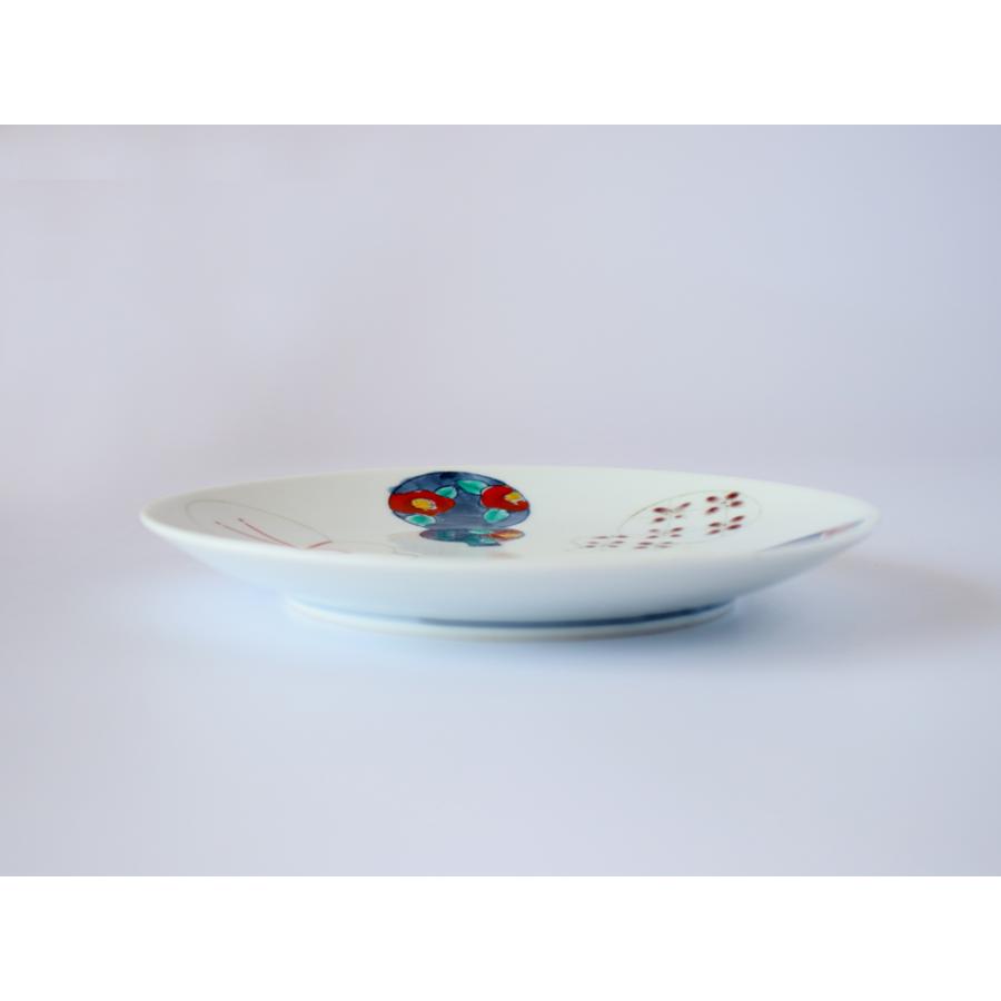 伊万里ひょうたん 5寸皿 14cm 徳七窯 徳永製陶所 伊万里焼 瓢箪 お祝い