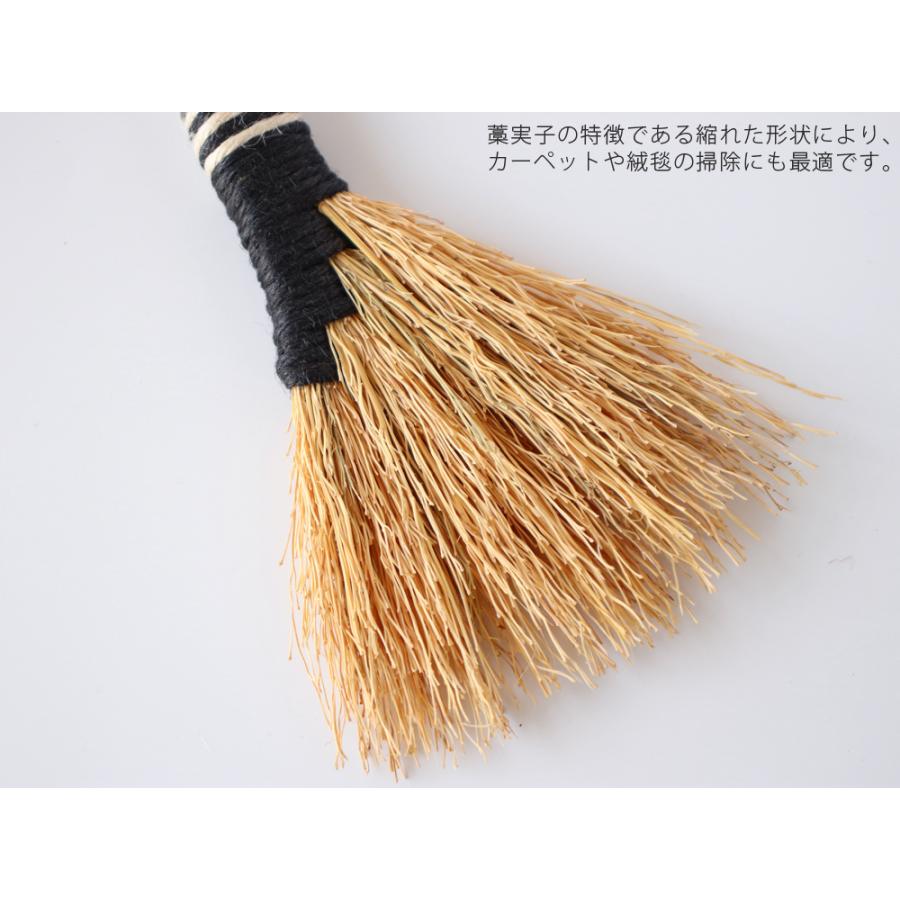 ミニほうきプレゼント⭐︎サンプルページ１０月末まで 山から福がおりてくる 藁ほうき MH-017 手ほうき 短柄 赤 黒 白 ミニ