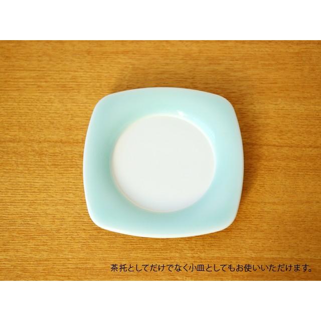 鍋島虎仙窯 鍋島青磁 茶托(1枚入り) : 雑貨のお店セレクト・ペンギン