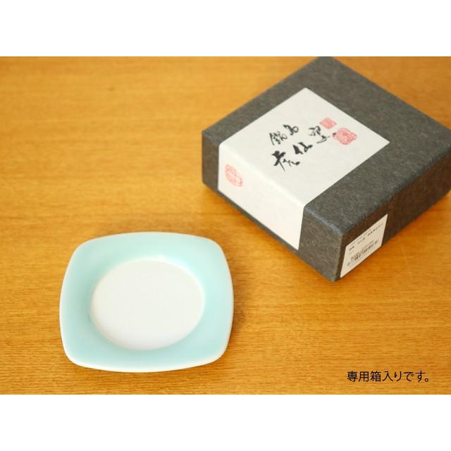 鍋島虎仙窯 鍋島青磁 茶托(1枚入り) : 雑貨のお店セレクト・ペンギン