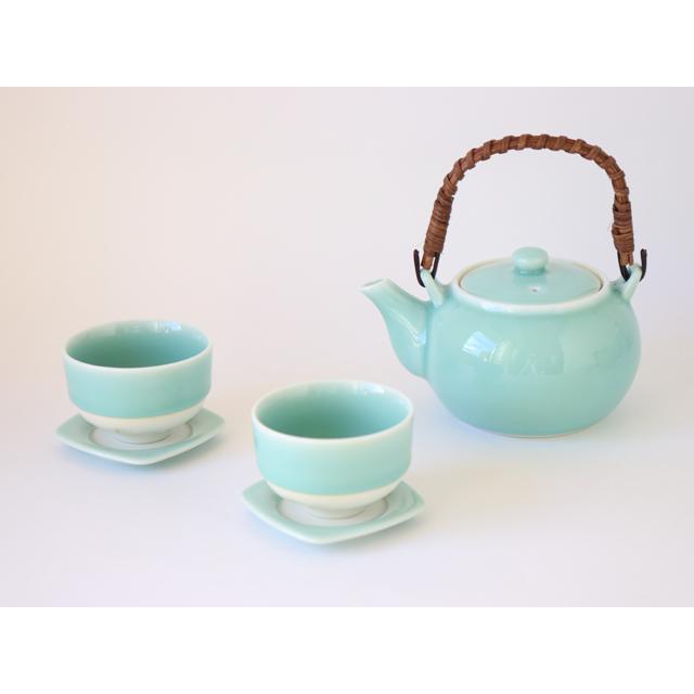 鍋島虎仙窯 鍋島青磁 土瓶 : 雑貨のお店セレクト・ペンギン - 通販